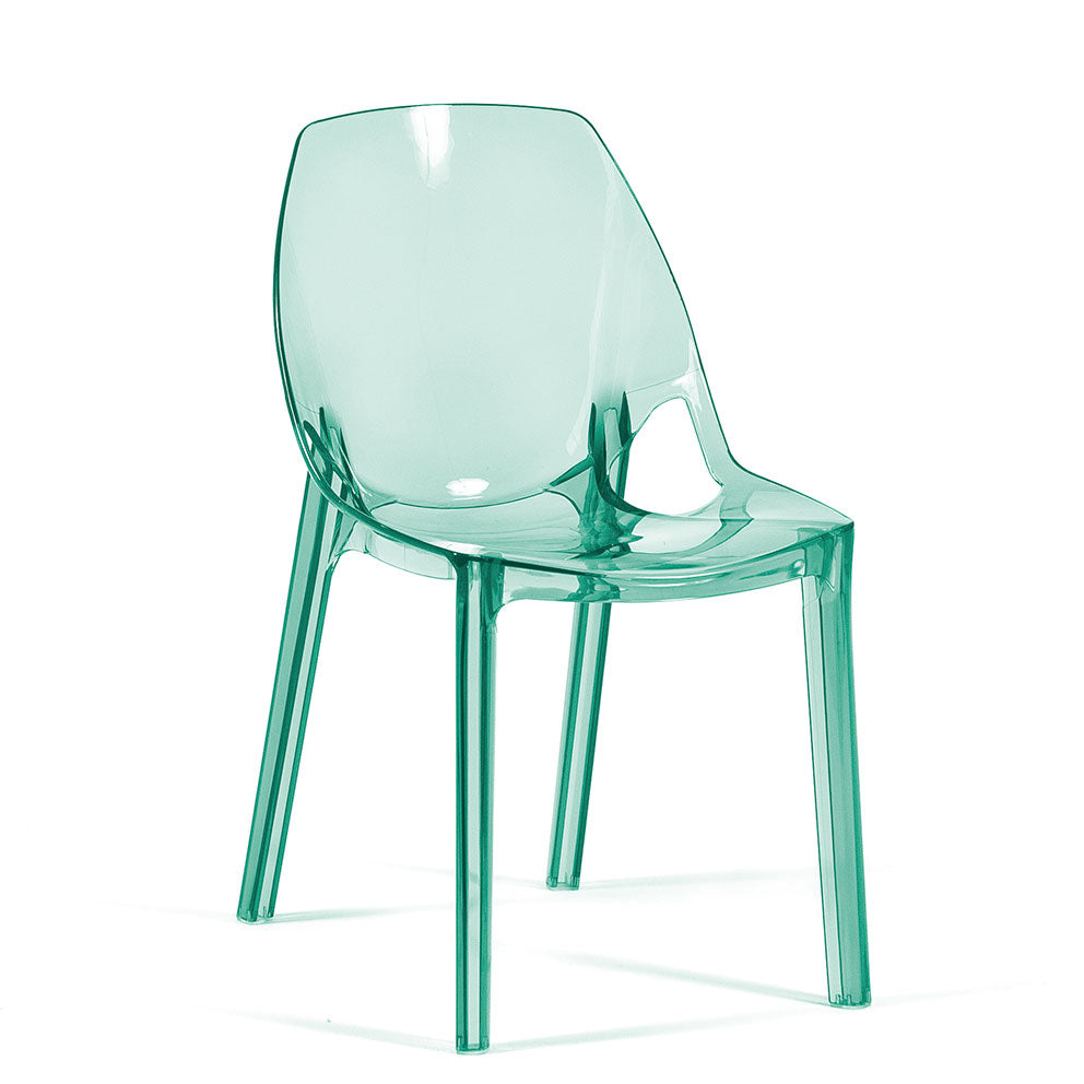 LUCE - Atlátszó polikarbonát székek modern és időtálló design