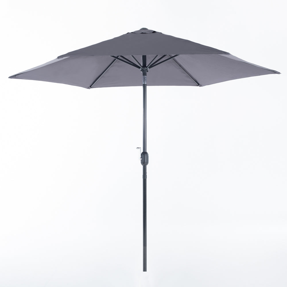 LEVANTE - Umbrela hexagonală 270 cm pentru grădină cu structură din aluminiu