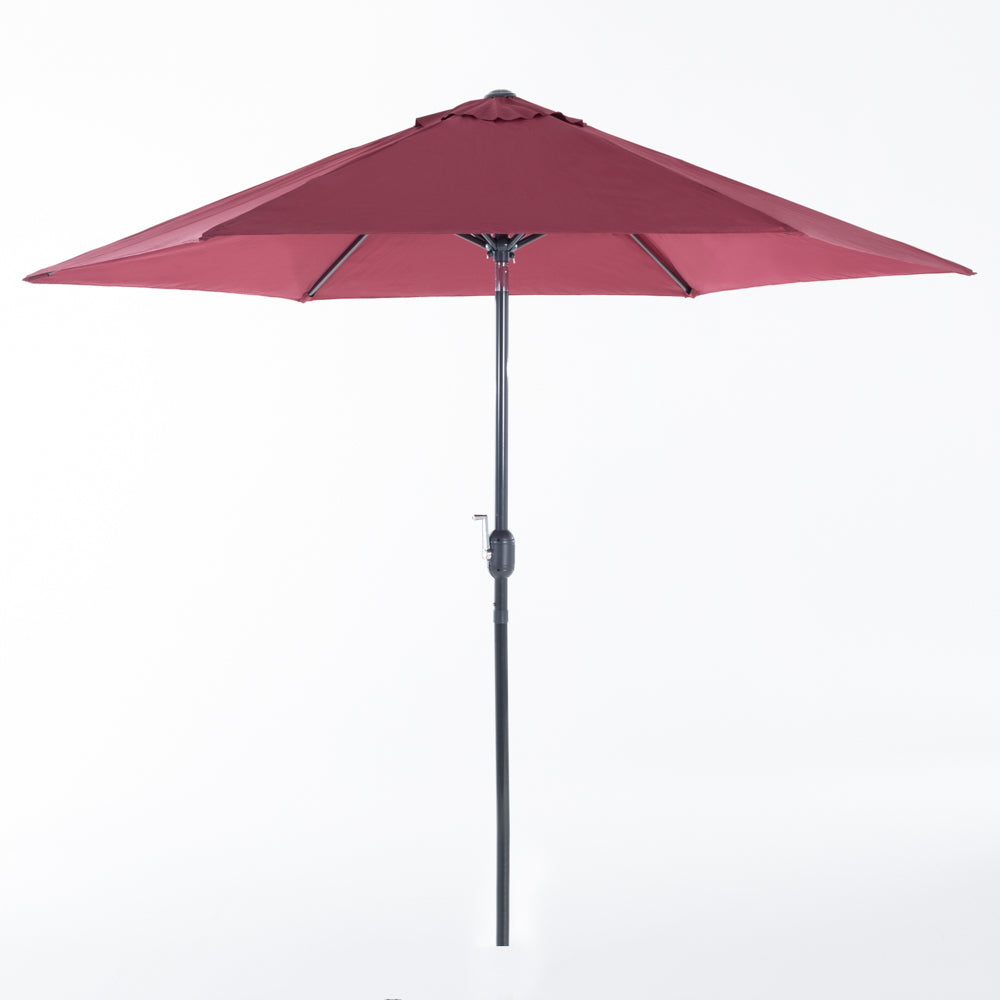 LEVANTE - Umbrela hexagonală 270 cm pentru grădină cu structură din aluminiu