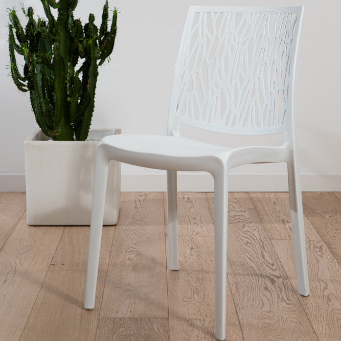 LISA - Scaune stivuibile monobloc din polipropilenă design elegant