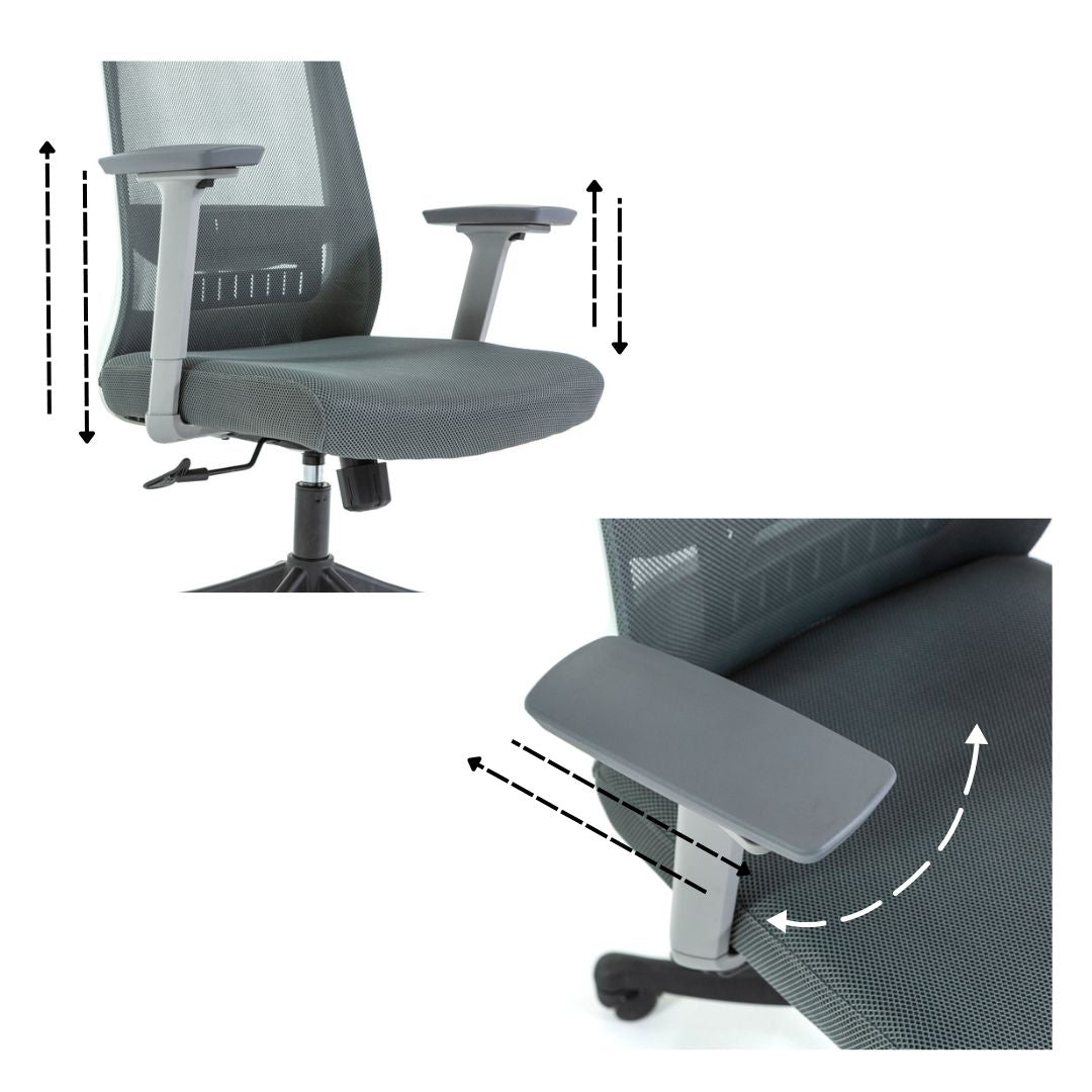 Scaun birou ergonomic reglabil cu suport lombar