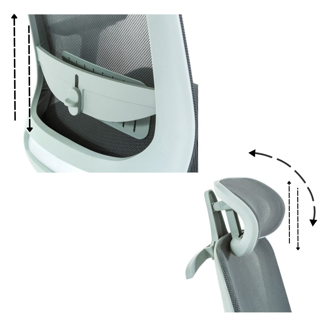 Scaun birou ergonomic reglabil cu suport lombar