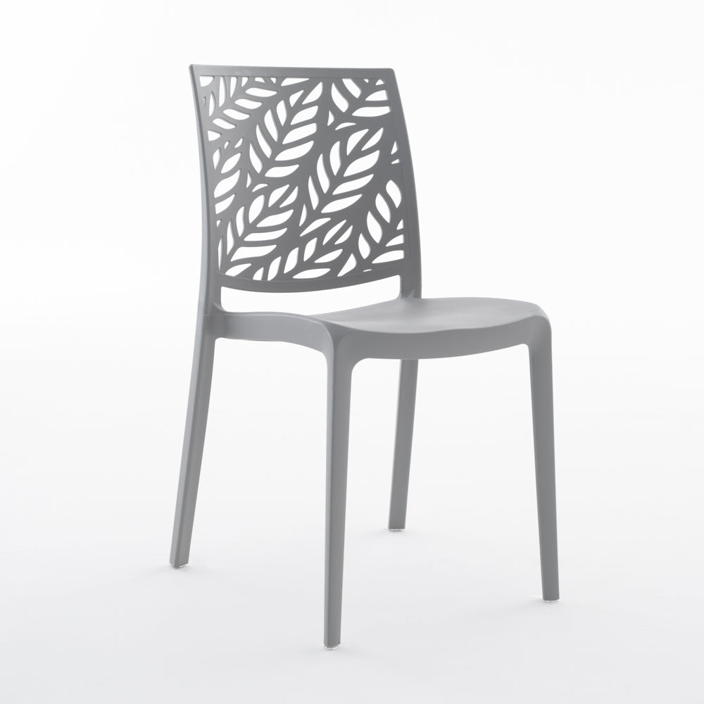 DAFNE - Scaune din polipropilenă cu design inspirat din natură