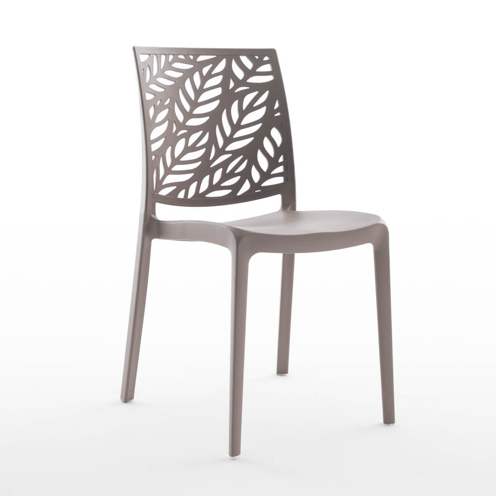 DAFNE - Scaune din polipropilenă cu design inspirat din natură