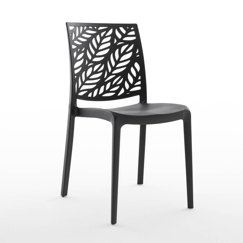 DAFNE - Scaune din polipropilenă cu design inspirat din natură