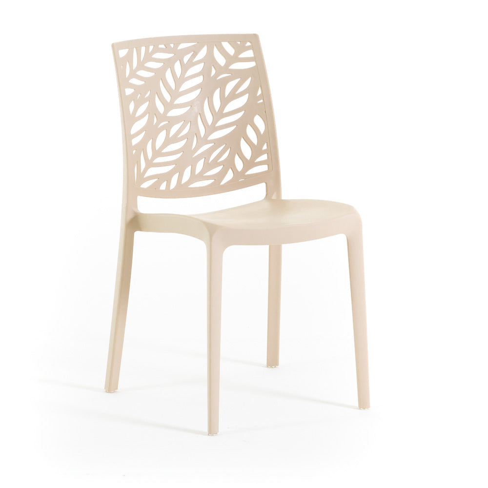 DAFNE - Scaune din polipropilenă cu design inspirat din natură