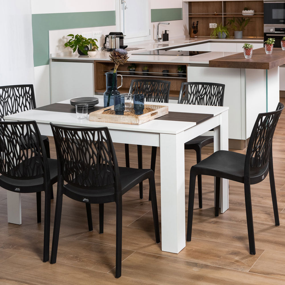 LISA - Scaune stivuibile monobloc din polipropilenă design elegant