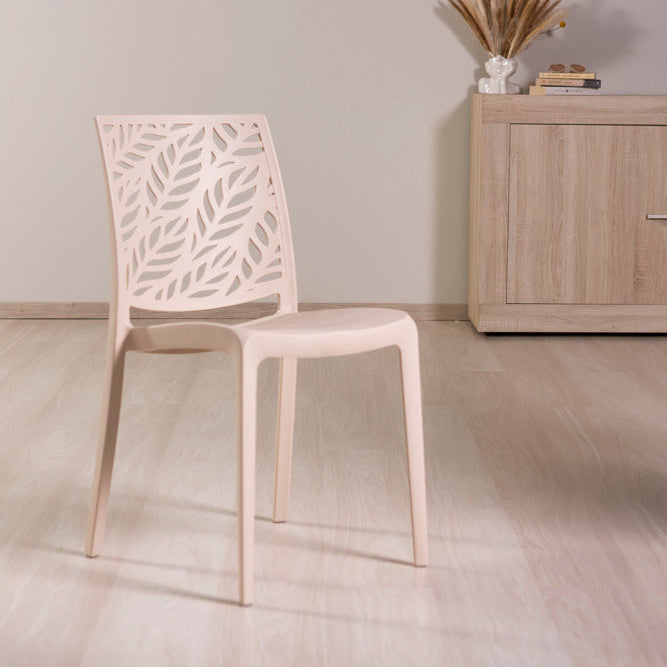 DAFNE - Scaune din polipropilenă cu design inspirat din natură