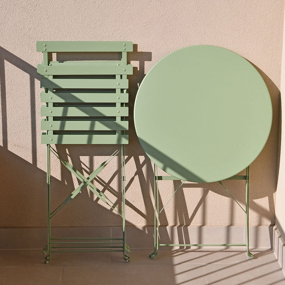 DIEGO & FRIDA - Set balcon pliabil din metal vopsit