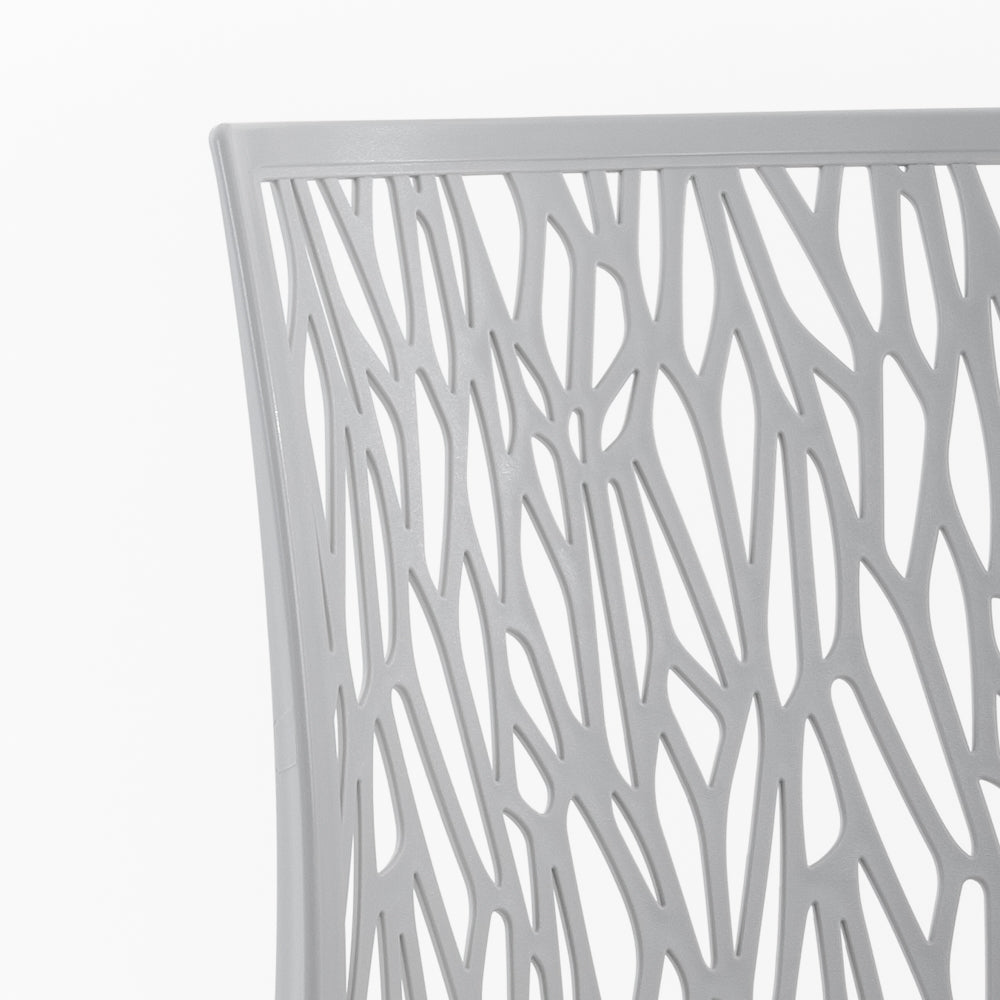 LISA - Scaune stivuibile monobloc din polipropilenă design elegant